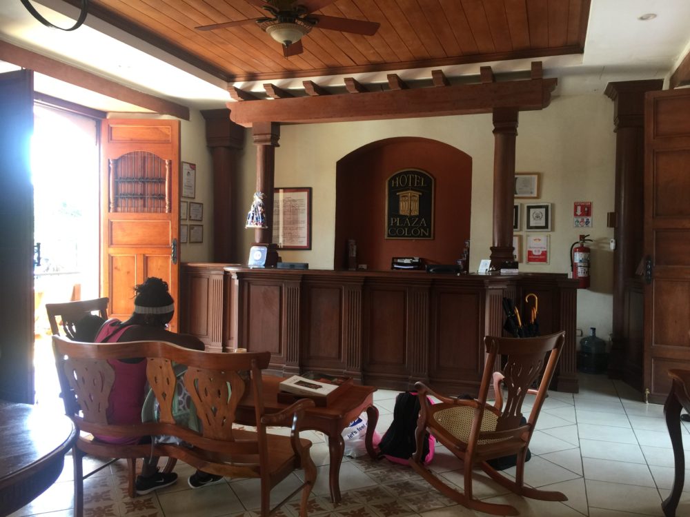 Hotel Plaza Colon lobby